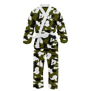 Venta al por mayor Jiu personalizado Bjj Gi uniforme de Judo Jiu-Jitsu Kimono artes marciales y ropa de entrenamiento de artes marciales Bjj Gis uniforme de Judo - Product Image 2