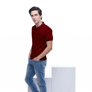 เสื้อยืดคอกลมแขนสั้นลายปักสไตล์มินิมอล Ultifresh Casual Performance ผลิตจากผ้าผสมคอตตอนและโพลีเอสเตอร์ - Product Image 3