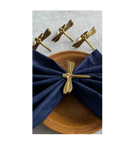 ห่วงรัดผ้าเช็ดปากโลหะสีทองตอก2024ตกแต่งโต๊ะรับประทานอาหารของตกแต่งงานแต่งงานงานเลี้ยงอาหารค่ำทำจากอินเดีย - Product Image 6