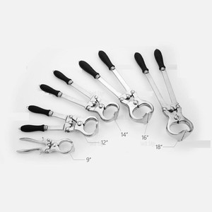 Pinces de castration vétérinaires de qualité supérieure Outils de castrateur d'animaux en acier inoxydable pour bovins, chèvres, moutons Fabricant d'équipement agricole - Product Image 1