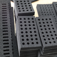 Bande d'étanchéité en mousse EPDM noire CPSR, auto-adhésive, haute densité, pour raccords à ventouse sous vide, certifiée, service de taille personnalisée 3