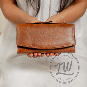 LW Vintage New Style Bolsos de mano de cuero Carteras portátiles para mujer Moda de moda al por mayor-para todas las estaciones - Product Image 1