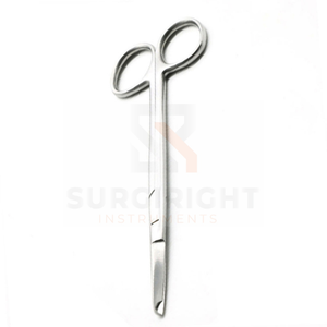 Tijeras quirúrgicas de acero inoxidable de 14cm, tijeras de puntada recta de cirugía integral Manual por instrumentos Surgiright - Product Image 1