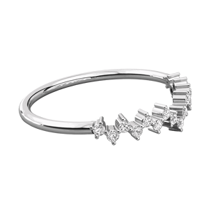 แหวนเพชรทรงกลมสำหรับเธอ - Product Image 3