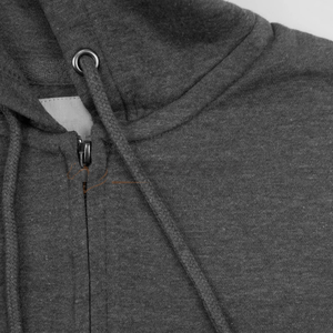 Venta al por mayor de los hombres XS tamaño 100% algodón con capucha invierno térmico con cremallera chaqueta de lana con logotipo personalizado impreso 3D patrón de diseño - Product Image 4