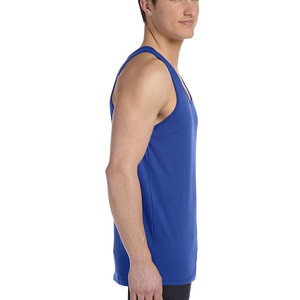 Bella Débardeurs en toile Deep Royal Small Tri-blend Tank Top Juniors Heather Tank Deep Royal - Product Image 4