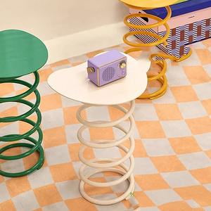 Table d'appoint élégante de style Sprint blanc, parfaite pour la chambre, le salon, le bureau et les espaces contemporains indiens - Product Image 6