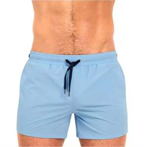 Pantalones cortos de temporada de verano transpirables para hombre con logotipo personalizado simple para hombre, pantalones cortos de algodón Vintage - Product Image 6