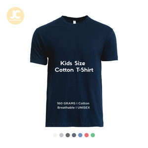 NORTHHARBOUR T-shirt uni pour jeunes enfants 100% coton respirant col rond manches courtes Style décontracté - Product Image 1