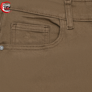 Camel Smart Fit Denime Pantalones de calle de mezclilla de algodón de alta calidad para hombres al por mayor Mid Straight - Product Image 3