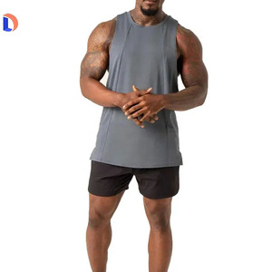 Nuevo diseño Bamboo Men s Gym Tank Top Elastano Gym Ropa Muscle Fit Tank Top - Product Image 6