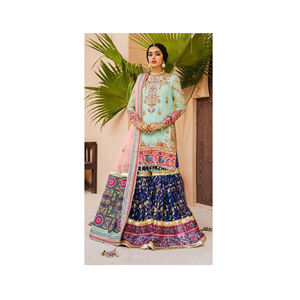 Robe Salwar Suit Punjabi Collection Pakistanaise Indienne Femmes Shalwar Kameez produit à vendre - Product Image 6