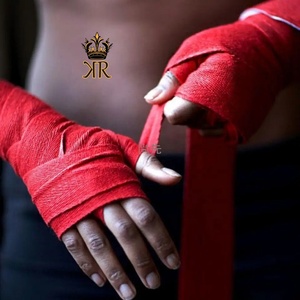 ผ้าพันแผลพันมือสำหรับเล่นกีฬาคาราเต้มวยไทยผ้าพันมือเพื่อป้องกันมือสำหรับฟิตเนสสายรัดข้อมือขนาด3/5ม. - Product Image 2