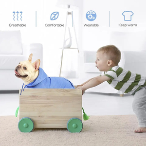 Sweat-shirts pour chien en coton léger de haute qualité, design pliable, vêtements de luxe pour animaux de compagnie sur le thème d'Halloween, style respirant et mignon - Product Image 6