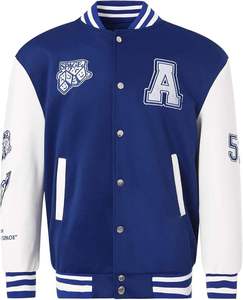 Executive Men Varsity Jacket Wool Leather Sleeve Baseball Letterman Warm Durable Comfortable Streetwear Fashion College Team - Product Image 6