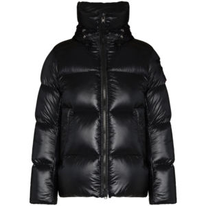 Men's Thick Warm Down <b>Coat</b> puffer jacket with Collar Hood Plus Size puffer with Cotton Filling Zipper Closure Button Decoration - Product Image 1