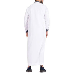 High Quality Men's Jubba New Design <b>Islamic</b> Fashionable <b>Clothing</b> for Adults Direct Factory Custom Logo Wholesale Price - Product Image 3