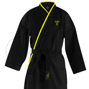 Nuevo Uniforme de Lucha Libre 2026, Conjuntos con Cuello en V, 100% Algodón Elástico, Logotipo Frontal, Ropa de Artes Marciales de Venta Caliente - Product Image 2