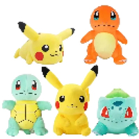 Mesin Cakar Mini 10 15 20 30cm 4 7 8 inci, Mainan Boneka Plush Kartun Anime, Permainan Arcade untuk Hadiah Ulang Tahun Anak