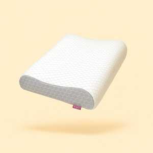 Modern Memory Foam Wave Pillow for Sleeping Adjustable Head <b>Neck</b> <b>Support</b> Kids Adults Toddler Contour Pillow Anti-Static Washable - Product Image 3