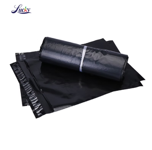 Tamaño 30*42cm Bolsas de correo de LDPE negras ecológicas de alta calidad autoselladas impermeables y recicladas 100% Poly Own Factory - Product Image 3