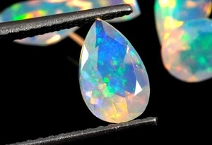 Alta calidad Natural etíope Multi-Fair Opal Pear Cut Loose Crystal Gemstone Bestseller por Indian Seller Jaipur Mayorista - Product Image 2