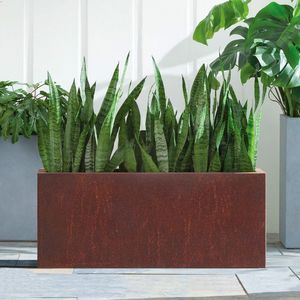 กล่องเหล็กชุบสังกะสีสำหรับปลูกผักผลไม้เตียงสวนทรงกลมดีไซน์ทันสมัย - Product Image 6