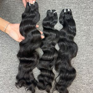 ผมต่อสำหรับผู้หญิงผิวดำมัดผมเรมี่คลื่นธรรมชาติบริสุทธิ์จาก100% - Product Image 4