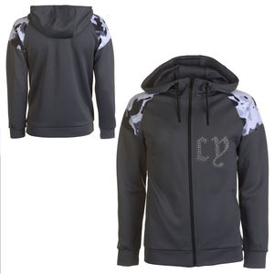 Sudadera con Capucha Personalizada con Cristales y Pedrería, Sudadera con Cierre y Pedrería, Sudadera Premium Unisex - Product Image 6