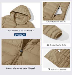 Doudounes personnalisées manteau à bulles d'hiver par temps froid pour les femmes Doudounes gonflées de haute qualité pour les femmes - Product Image 5