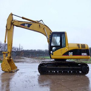 รถขุดตีนตะขาบ Caterpillar 320C มือสอง เครื่องขุดไฮดรอลิกสำหรับงานก่อสร้าง - Product Image 4