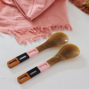 wholesale price Handmade Resin Spoon Set Colorful Decorative Resin Spoons for Dining and Elegant Home Decor - Product Image 3