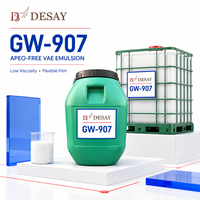 GW-907 APEO Free VAE Emulsion, liant polymère aqueux pour revêtements imperméables et modification du ciment