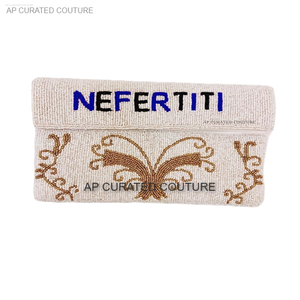 Pochette de luxe perlée sac à main enveloppe fermeture conception Unique personnalisé Mardi Gras fête embrayages femmes pochette - Product Image 4