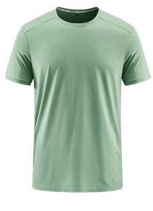 Camiseta única de secado rápido con logotipo de Color personalizado, camisetas deportivas de entrenamiento para hombres, ropa de calle de talla grande, camiseta transpirable de secado fresco - Product Image 5