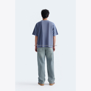 Men's Custom 100% Cotton Short Sleeve <b>T</b>-<b>Shirt</b> Digital Printing Eco-Friendly Breathable Casual Wear OEM Logo Bulk Supplier - Product Image 2
