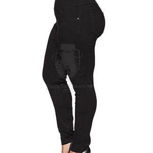 Pantalon en jean Nouveau design Pantalon en jean pour femmes Meilleur prix Qualité supérieure Pour la vente en ligne Pantalons pour femmes - Product Image 3