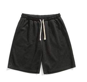 Summer Hot Sale <b>Men</b> Gym Clothing Bodybuilding Light Weight Joggers <b>Shorts</b> <b>With</b> <b>Zip</b> Pocket Breathable Cotton Nylon <b>Shorts</b> - Product Image 6
