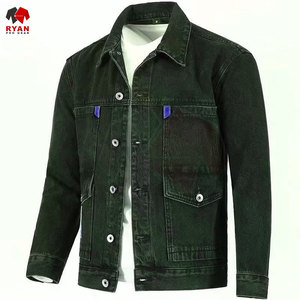 Veste en jean pour homme, vêtements décontractés, tissu respirant, conception personnalisée, services OEM et ODM, vente en gros - Product Image 6