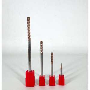 METALDUR 16*250 Forets plats en carbure de cuivre à 4 cannelures 55HRC TiCN revêtus pour machines-outils - Product Image 1