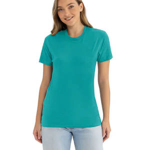 Camiseta Unisex NL 3600 Next Level Apparel de Tela Tri-Blend con Corte Ajustado Premium Personalizado, Manga Corta, Cuello Redondo, Color Medianoche, Corte Regular - Product Image 4