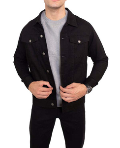 Nouvelles vestes en jean décontractées pour hommes, arrivées en hiver - Écologiques, coupe-vent, respirantes, durables, en coton biologique, logo personnalisé, les meilleures - Product Image 1