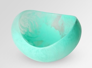 Bol à soupe en résine époxy écologique élégamment conçu pour les anniversaires des mariages du Ramadan-Bol de service de la meilleure qualité - Product Image 5