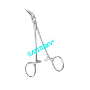 BRUCELLES DENTAIRES LONDON-COLLEGE gauche courbé 15cm Instruments en acier inoxydable fabriqués avec AISI 420 - Product Image 6