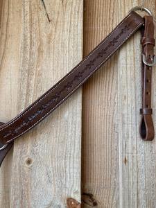 Ensemble de plastron et de martingale à succès Produits équestres Martingale en cuir Meilleure qualité Plastron en cuir de cheval occidental - Product Image 2