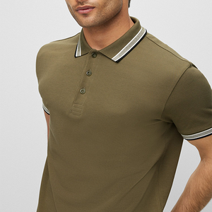 Camisetas de manga corta de algodón 100% con logotipo personalizado para hombre, último diseño, seguridad de alta visibilidad para Polo de talla grande, características comprimidas - Product Image 5