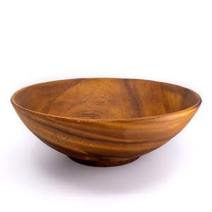 Bol de service en bois pour décoration de Table à manger salade servant mélange de fruits et rustique ferme cuisine décor à la maison - Product Image 5