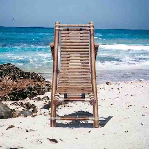 Outdoor Seaside Beach Lounger Sun Beds Beach Chairs Portable White Color Plastic Folded Leisure Lying Bed