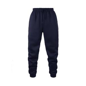 Pantalons de jogging sportifs pour hommes, respirants et épais, avec cordon de serrage élastique à la taille, coupe droite décontractée, pantalons de survêtement épais pour hommes - Product Image 5