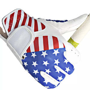 Gants de golf professionnels en cuir de cabretta et peau de mouton, personnalisables en usine, respirants, coupe-vent, paume souple, fabriqués sur mesure pour le sport - Product Image 2